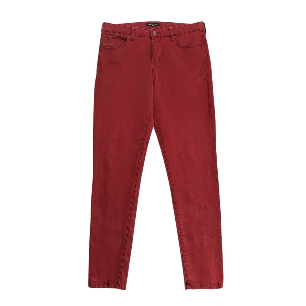 Dear John Women's Maroon Gisele High-Waisted Skinny 27.5" Inseam Jeans | Size 30